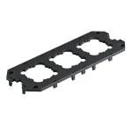OBO Bettermann 7408789 Abdeckplatte 3x50er ZP 208mm UT4 D3 