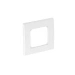OBO Bettermann 6119392 Abdeckrahmen 1fach 84x84mm reinweiß AR50-F1 RW 
