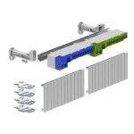 OBO Bettermann 2008922 Klemmleistenset mit Steckklemmen KLS-SDB 12S 