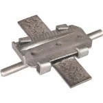 DEHN 308001 KVFEUNI Keilverbinder St/tZn für Betonfundament 