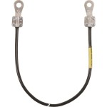 DEHN 410903 EL10L035M2KSG10 Erdungsleitung 10mm² 0,3 Meter schwarz 