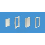 Shelly 232791 Plug & Play Zubehör - BLU Wall Switch 4 Adapter Legrand & Shelly - Weiß 