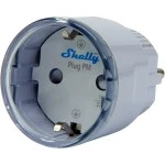 Shelly Plug & Play Plug PM Gen3 White · Smarter Energiezähler · Messfunktion · 