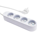 Shelly Plug & Play Power Strip 4 Gen4 · Smarte Steckdosenleiste · 4x 12A · 150 cm 