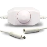 ISOLED 111633 LED Dreh-Controller (Dimmer) weiß 
