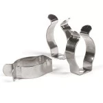 ISOLED 111954 Montageclip chrom für T8 Röhre 