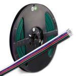 ISOLED 112940 Kabel RGB+W 10m Rolle 5-polig 