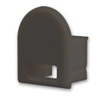 ISOLED 113219 Endkappe EC14B schwarz 