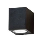 ISOLED 113982 Wandleuchte 1xGU10, IP54, sandschwarz 