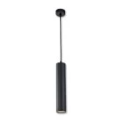 ISOLED 114217 Pendelleuchte 300 GU10, rund, schwarz 