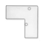 ISOLED 114838 Endkappe EC93 Aluminium eloxiert 