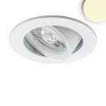 ISOLED 114887 LED Einbauleuchte Slim68 MiniAMP weiß 