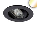ISOLED 115604 LED Einbauleuchte Slim68 Alu schwarz 