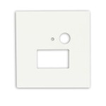 ISOLED 115609 Cover Alu eckig weiß 