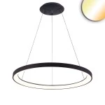 ISOLED 115649 LED Hängeleuchte Orbit 580, schwarz, 48W 