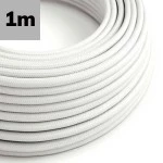 ISOLED 115744 Kabel Stoffummantelt weiß, Meterware 