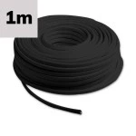 ISOLED 115751 Kabel PVC ummantelt, schwarz, Meterware 