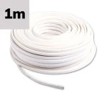 ISOLED 115753 Kabel PVC ummantelt, weiß, Meterware 