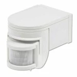 ISOLED 115800 PIR Bewegungsmelder weiß, 230V 