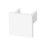 ISOLED 115862 Endk. EC218 weiß f. LED Fliesenp. UP8 