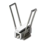 ISOLED 115878 Einbaufeder f. TUNNEL, Stahl, grau 