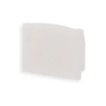 ISOLED 115951 Endkappe EC225 für Profil MAXI-AB V2 weiß, 1 STK 
