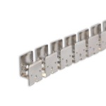 ISOLED 116590 LED Aufbauprofil eloxiert, gezahnt und 