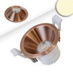 ISOLED 116710 LED Einbaustrahler BACK60-68, rosegold, 5W, 2700K 