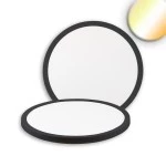 ISOLED 116713 LED Deckenleuchte Slim300 PRO, 18W, schwarz, IP44, DN300, ColorSwitch, Up&Down 