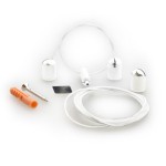 ISOLED 116724 Seilabhängung Z04 für LAMP30 V2, weißterial 
