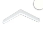 ISOLED 116746 Track48 Eckleuchte 90° horizontal weiß, 20W, 48V DC, 4000K, DALI 