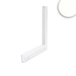 ISOLED 116748 Track48 Eckleuchte 90° vertikal weiß, 20W, 48V DC, 4000K, DALI 
