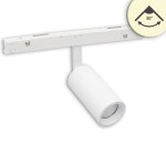ISOLED 116749 Track48 Schienenstrahler weiß, 7W,48V DC, 3000K, DALI 