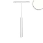 ISOLED 116758 Track48 Hängeleuchte Pipe weiß, 7W, 48V DC, 4000K, DALI 