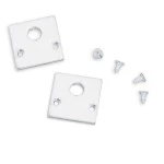 ISOLED 116765 Track48 Endkappe Aufbau flat, weiß 