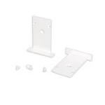 ISOLED 116767 Track48 Endkappe Einbau, weiß 