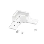 ISOLED 116770 Track48 Eckschiene 90° horizontal Aufbau flat, weiß 