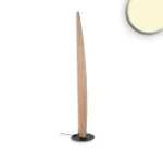 ISOLED 116846 LED Stehleuchte FÖHNIG, 1.58m, 18.5W, Holz/schwarz 