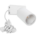 ISOLED 116868 LED Strahler mit Montagebügel und Schukostecker, 40W, weiß, 3000K 