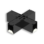 ISOLED 117078 X-Verbinder für Aufbau/Hängeleuchte LINKLINE50 schwarz 