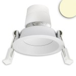 ISOLED 117123 LED Einbaustr. Back68, weiß matt 