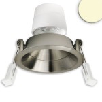 ISOLED 117129 LED Einbaustr. Back68, nickel geb. 