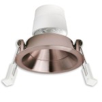 ISOLED 117134 LED Einbaustr. Back68, rosegold, rund 