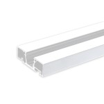 ISOLED 117159 Gardinenprofil Curtain10 ONE, weiß RAL9010 