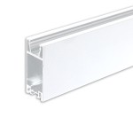 ISOLED 117196 Gardinenprofil Curtain10 ONE HIGH, weiß 