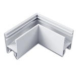 ISOLED 117205 HALON 90° Eck, geschweißt, 120x120mm 