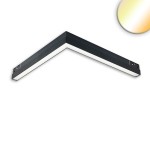 ISOLED 117228 Track48 Eckleuchte horizontal schwarz, 20W 