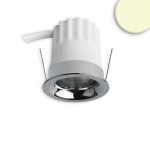 ISOLED 117253 LED Einbaustrahler BACK32, alu glänzend 