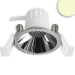 ISOLED 117274 LED Einbaustrahler BACK45, alu glänzend 