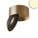 ISOLED 117378 LED Aufbauleuchte Sphere gold/schwarz, 2700K 